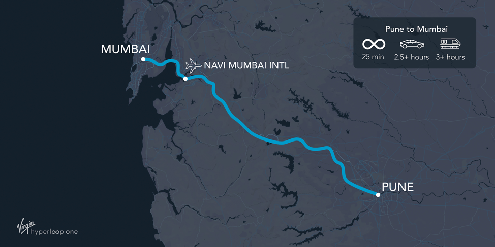 Pune-Mumbai Route Map