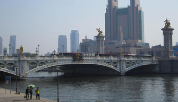 Tianjin river image